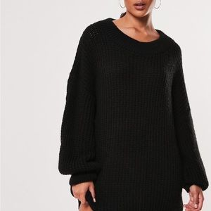 OFF SHOULDER KNITTED JUMPER
DRESS